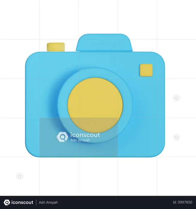 Camera  3D Illustration