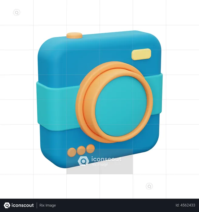 Camera  3D Illustration