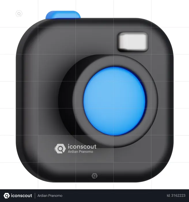 Camera  3D Illustration