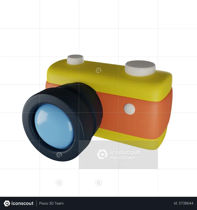 Camera  3D Illustration