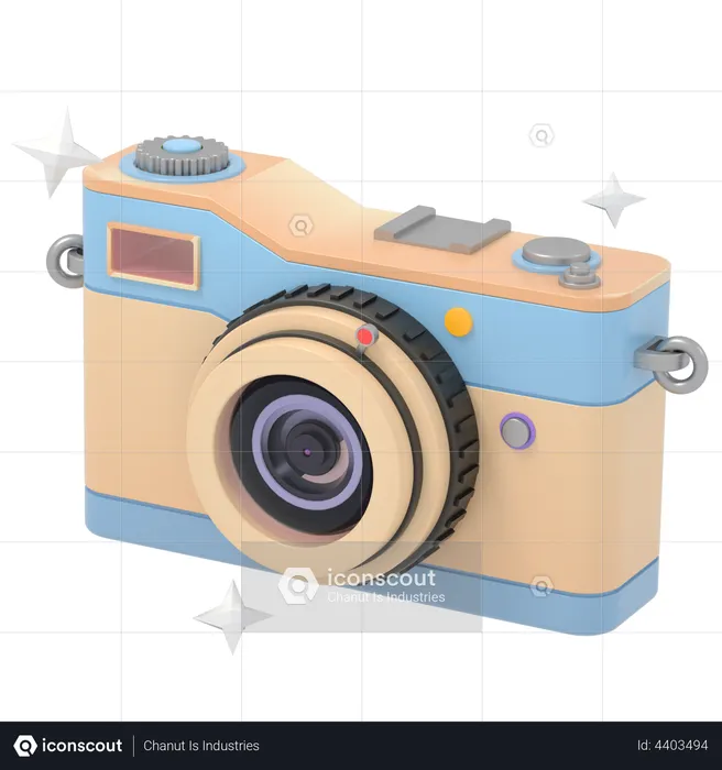 Camera  3D Illustration