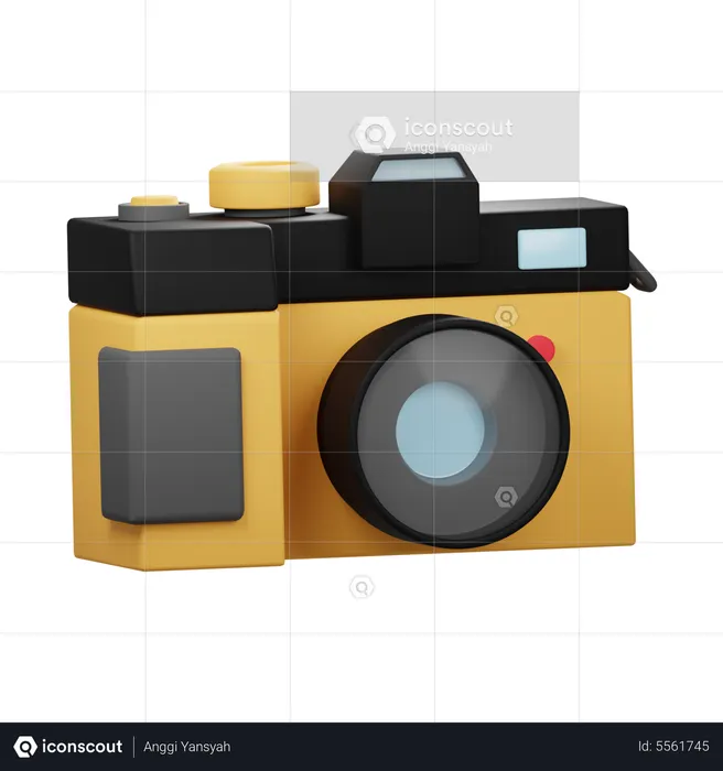 Camera  3D Icon
