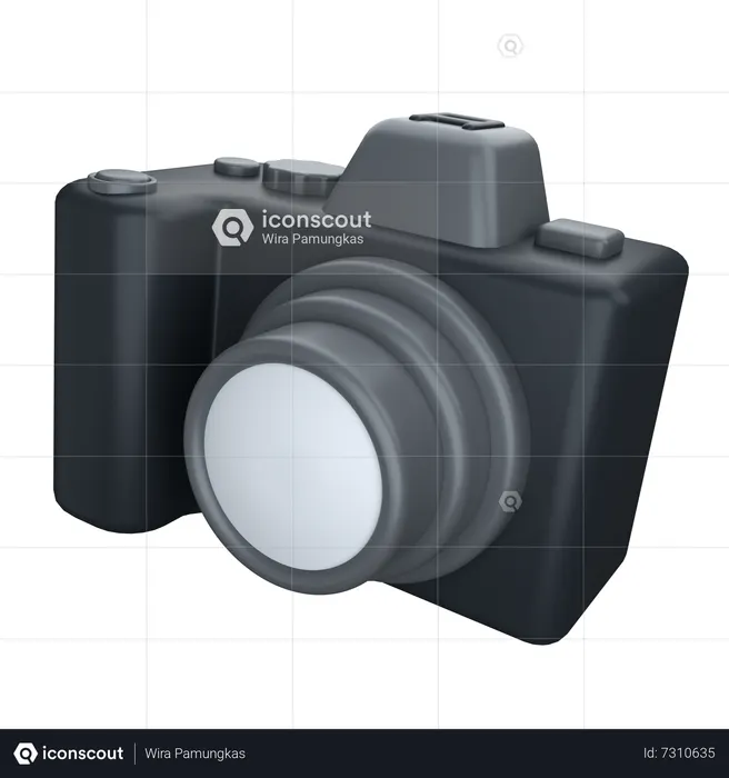 Camera  3D Icon
