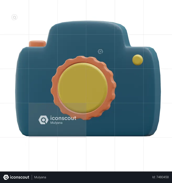 Camera  3D Icon