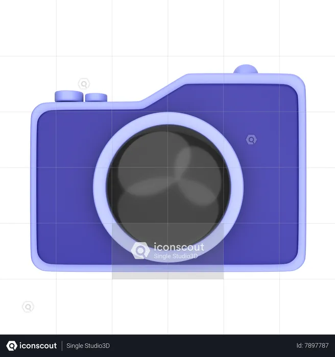 Câmera  3D Icon