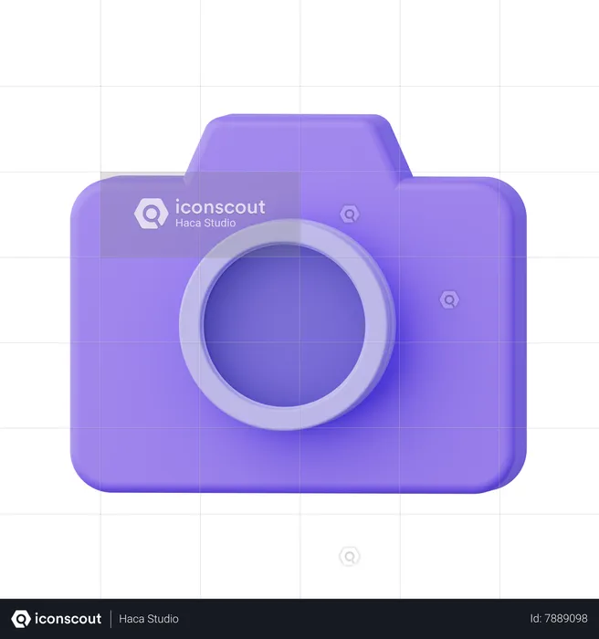 Câmera  3D Icon