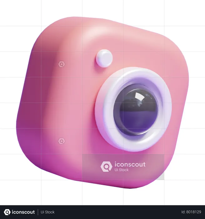 Caméra  3D Icon