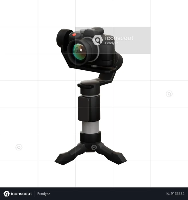 Caméra avec stabilisateur  3D Icon