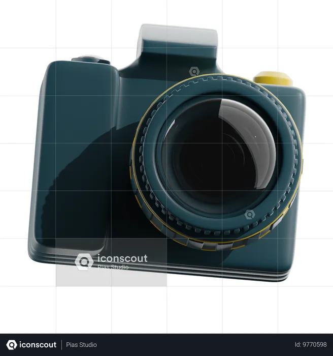Câmera DSLR  3D Icon
