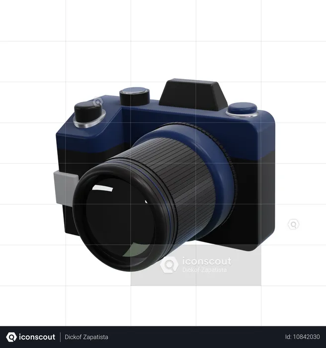 Câmera DSLR  3D Icon