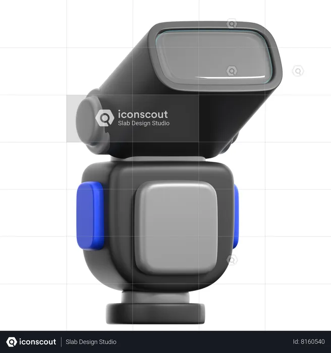 Camera Flash  3D Icon