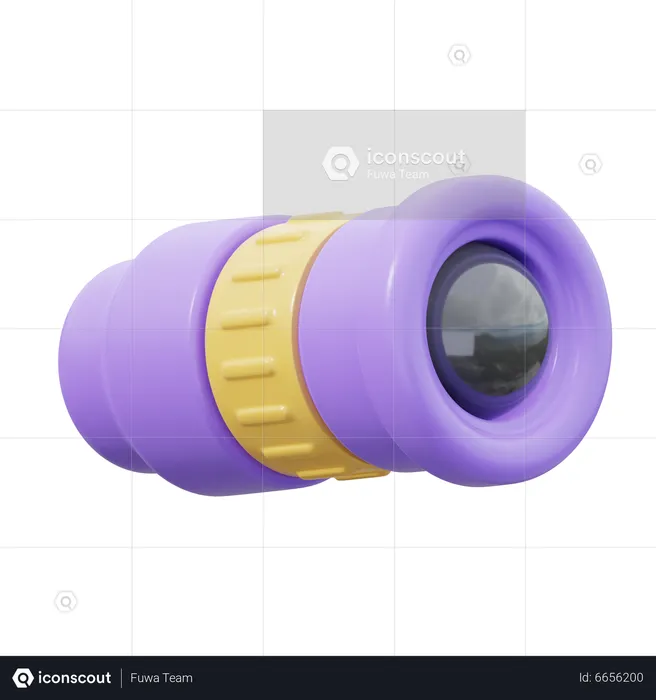 Camera Lens  3D Icon