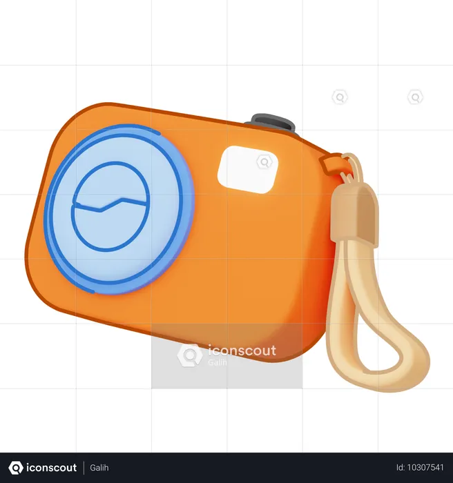 Camera pocket  3D Icon