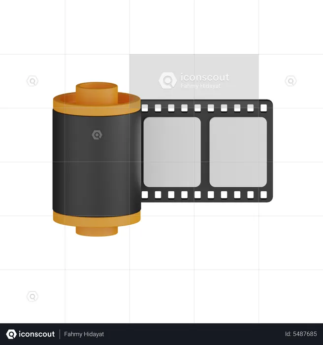 Camera Roll  3D Icon