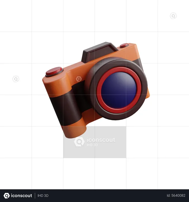 Camera Set  3D Icon