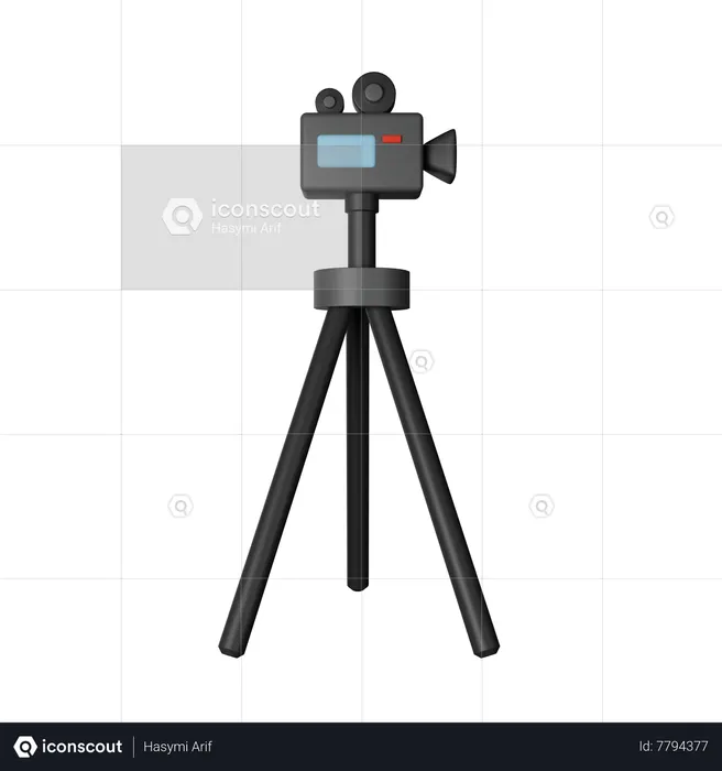 Camera Stand  3D Icon