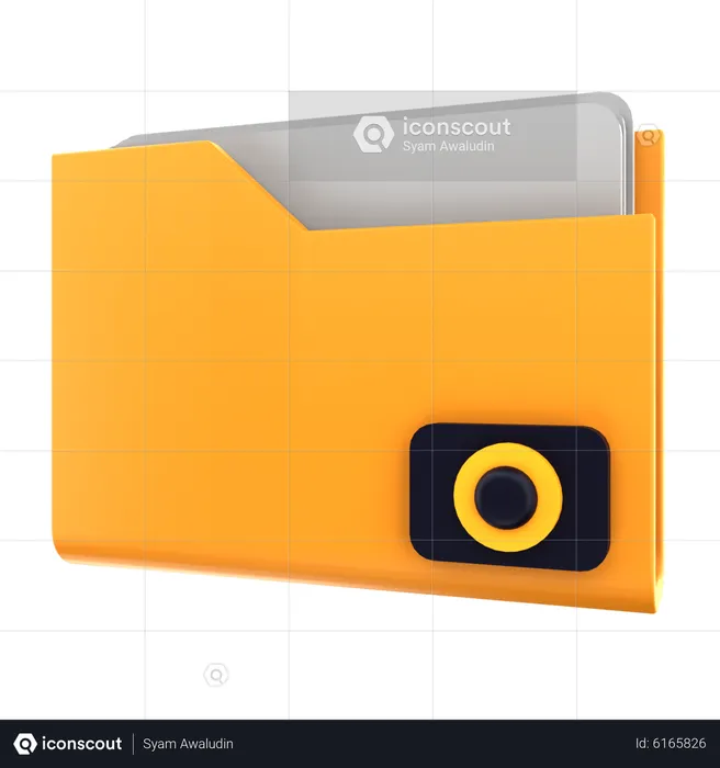 Camera Storage  3D Icon