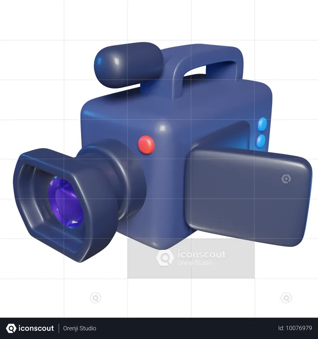 Vidéo de la caméra  3D Icon