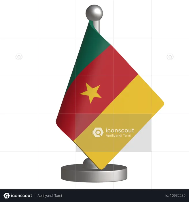 Cameroun  3D Icon