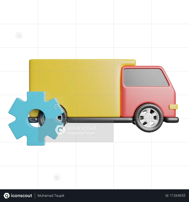 Camion  3D Icon