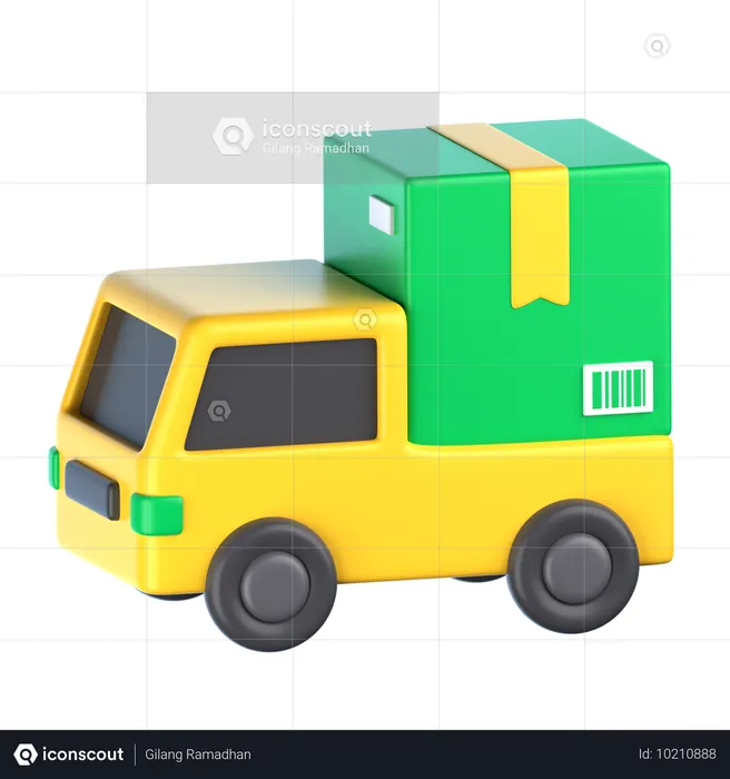 Camion de livraison  3D Icon