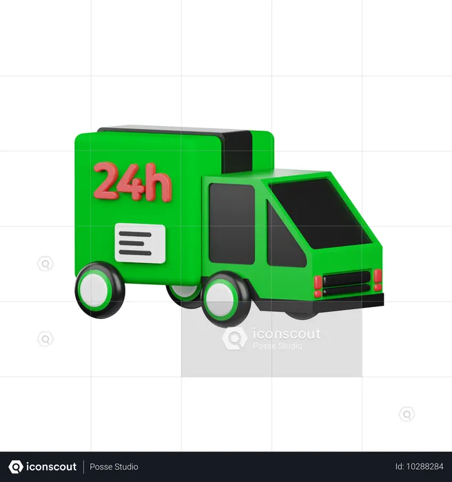 Camion de livraison  3D Icon