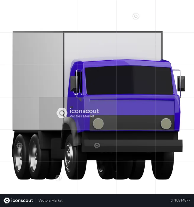 Camion de livraison  3D Icon