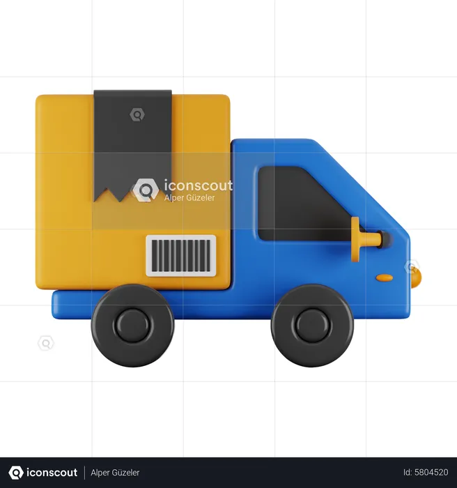 Camion de livraison  3D Icon