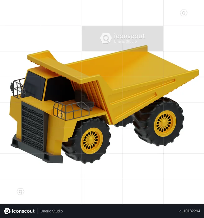 Camion de transport  3D Icon