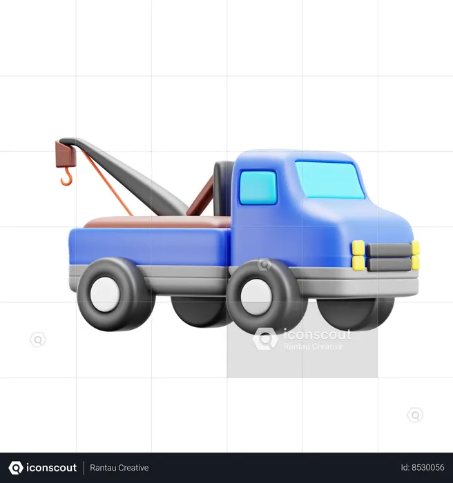 Camión de transporte  3D Icon