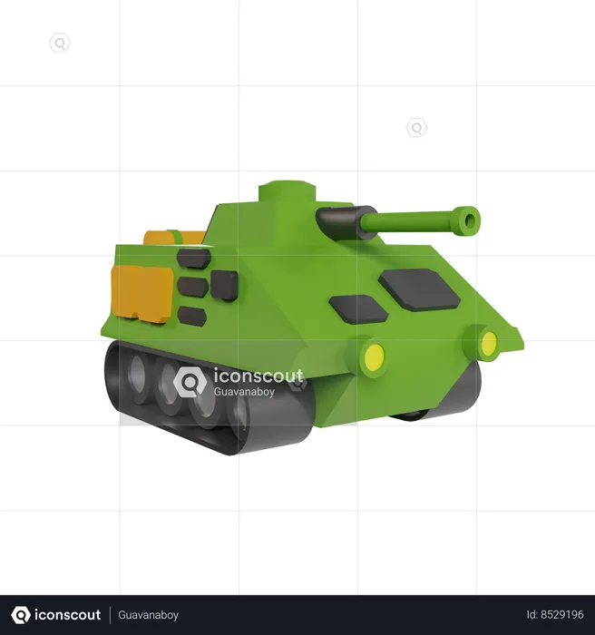 Camión militar  3D Icon