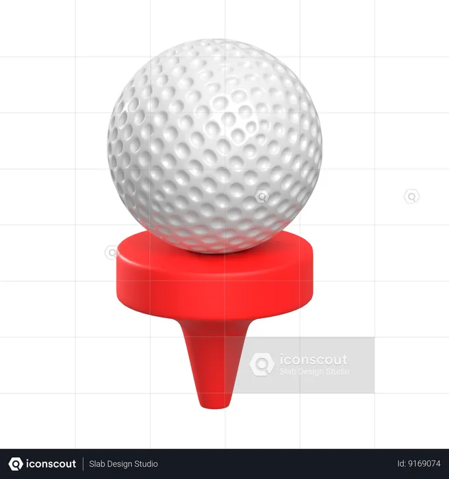 Camiseta de golfe  3D Icon