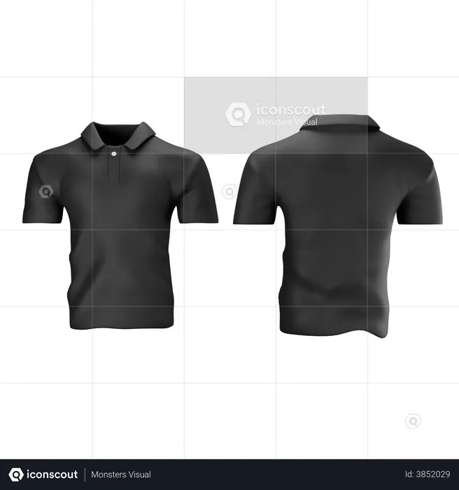 Camisa Polo  3D Icon