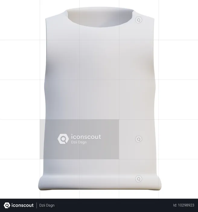 Camiseta sin mangas  3D Icon