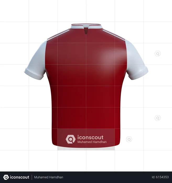 Camisetas de futbol arsenal  3D Icon