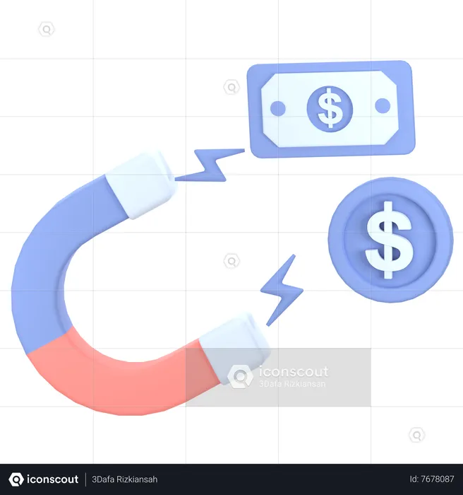 Campaign Fund Withdraw  3D Icon