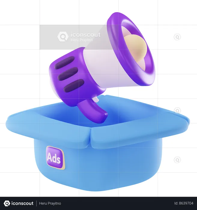 Campaña  3D Icon