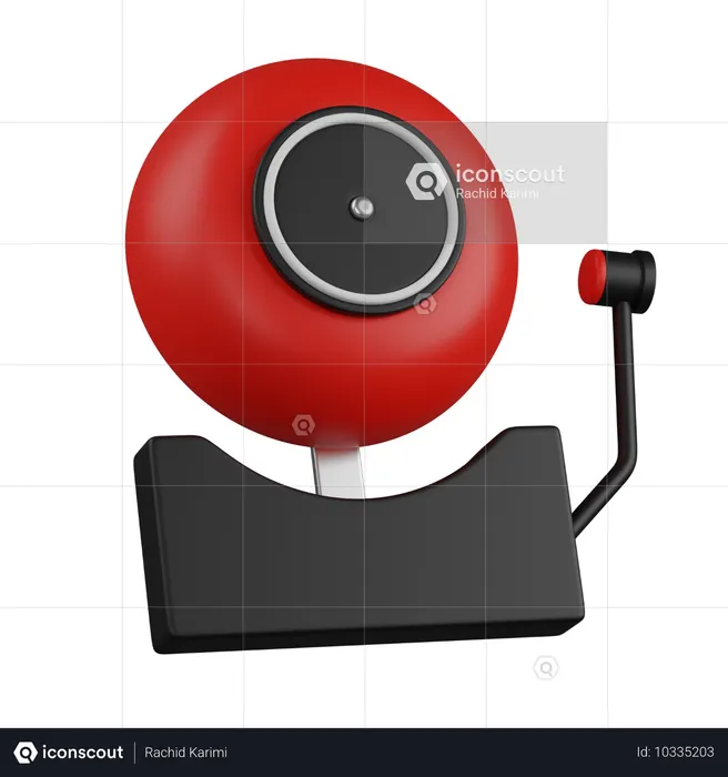 Campana de fuego  3D Icon