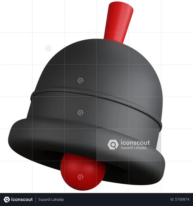 Campana de mano  3D Icon