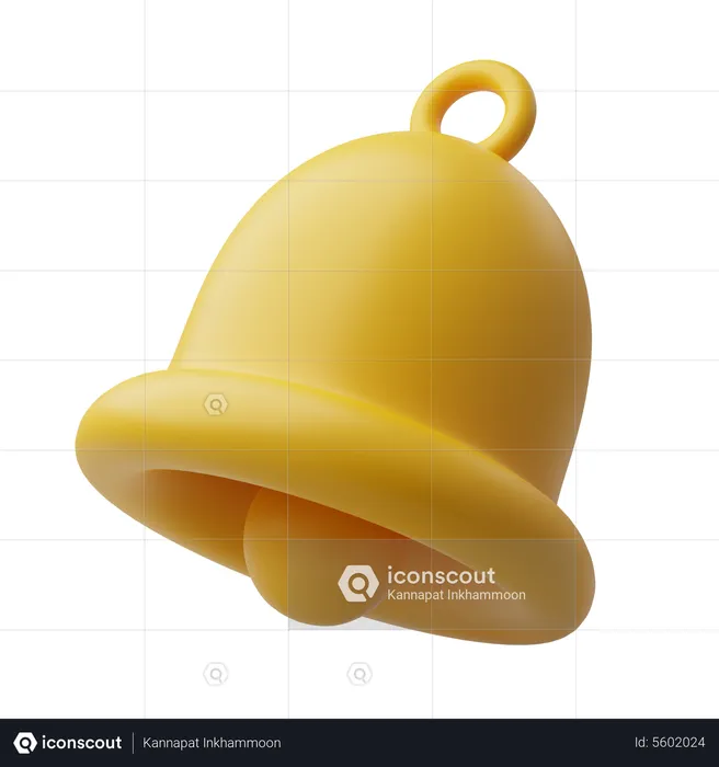 Campana recordatoria  3D Icon