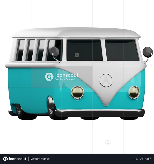 Camper  3D Icon