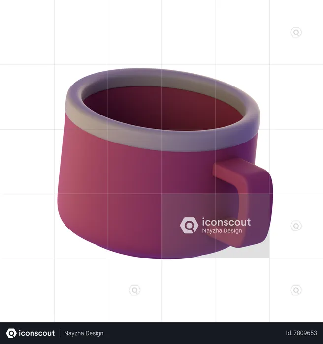 Camping Mug  3D Icon