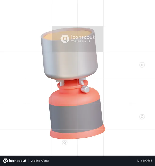 Camping Stove  3D Icon