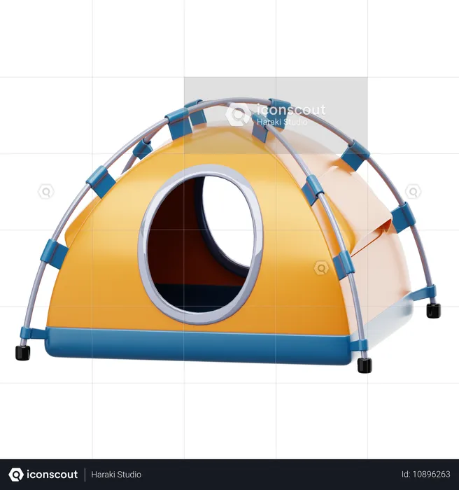 Camping Tent  3D Icon