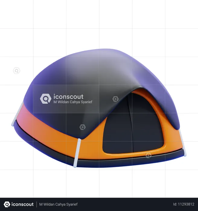 Camping Tent  3D Icon