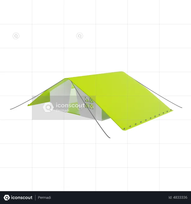 Camping Tent  3D Icon