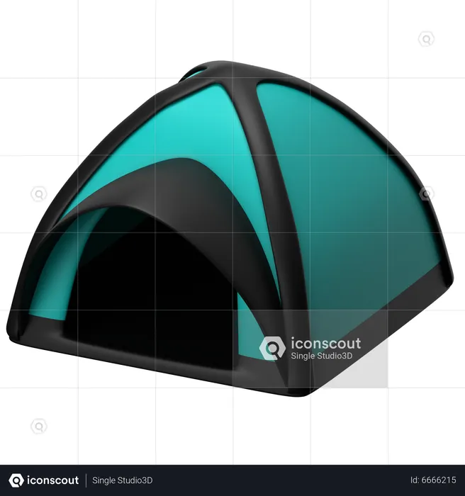 Camping Tent  3D Icon