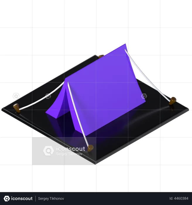Tent  3D Illustration