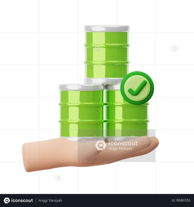 Can Delivery  3D Icon