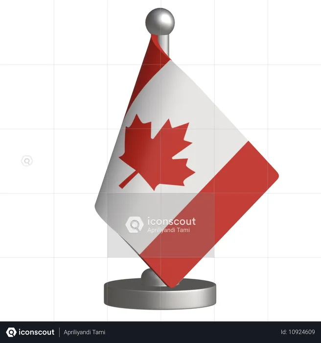 Canadá  3D Icon